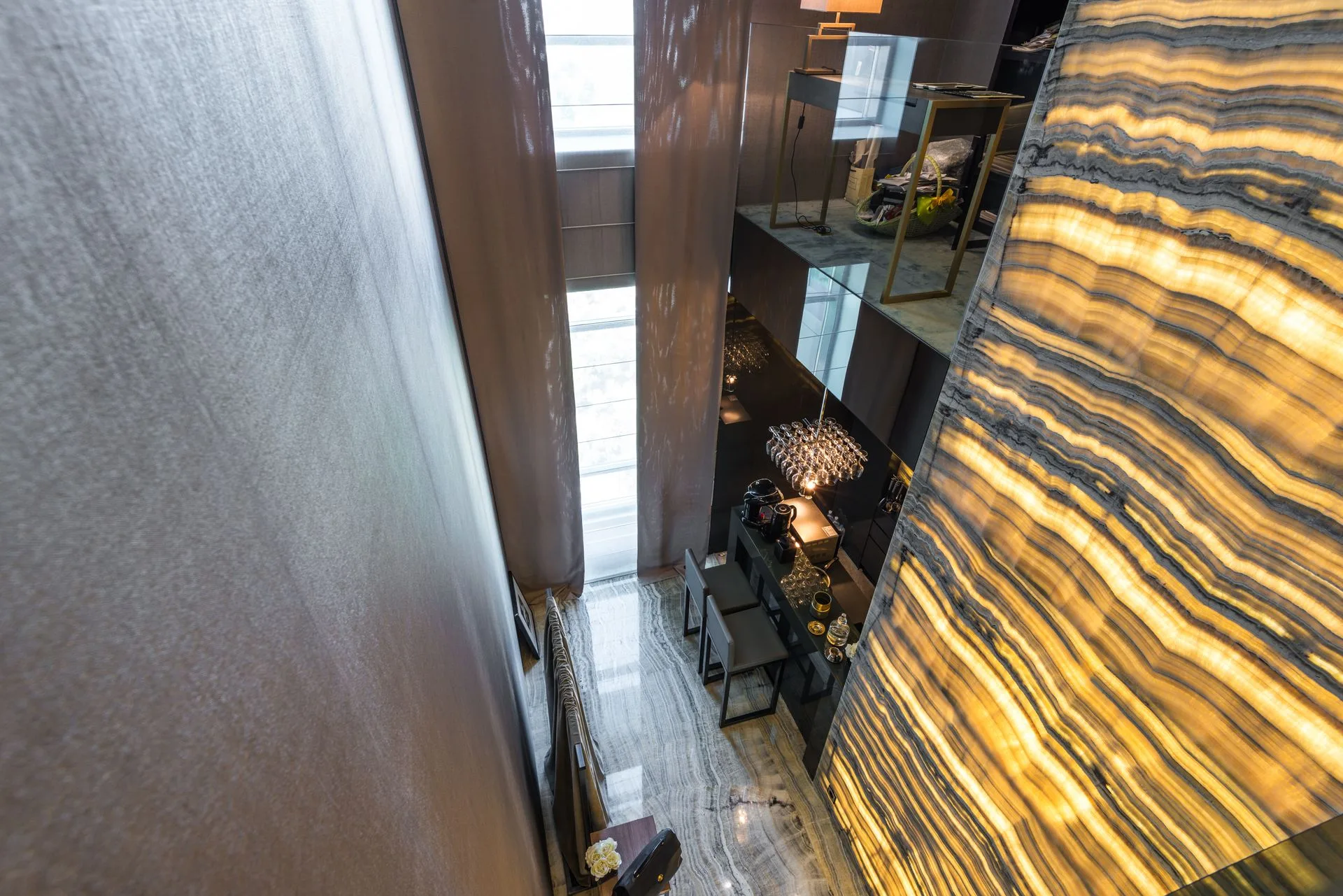 Sold modern apartment interior